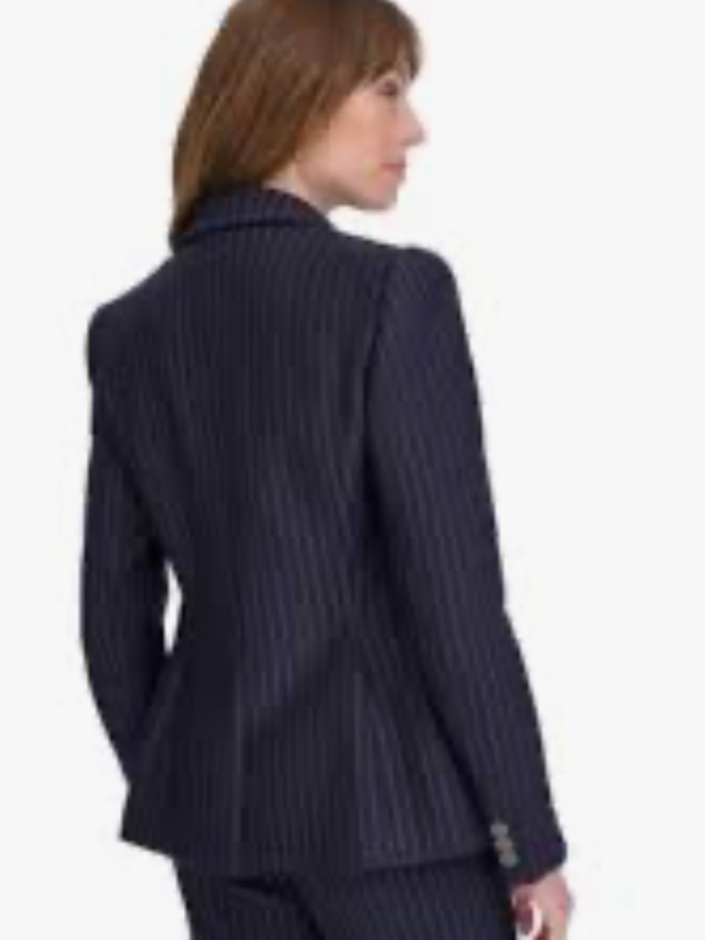 Kasper Black Pinstripe Women's Blazer